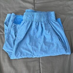 Under Armour Loose Fit Athletic Shorts Blue Size Large